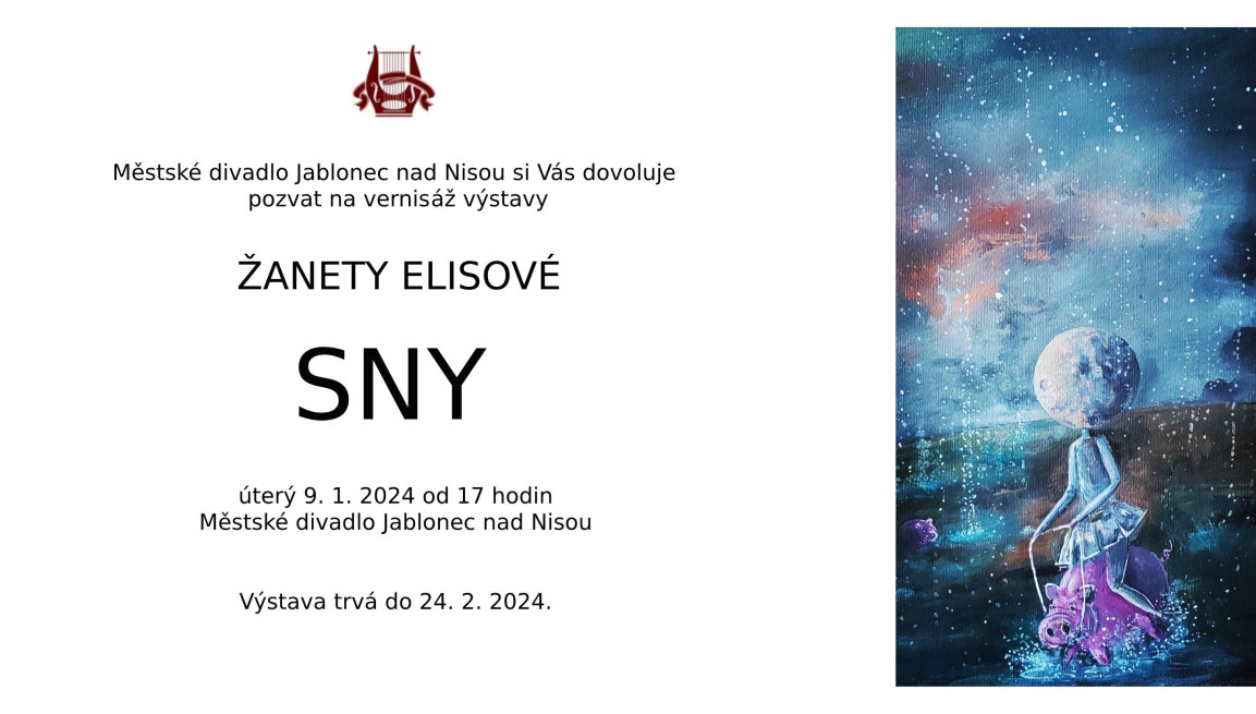 ŽANETA ELISOVÁ - SNY (vernisáž)